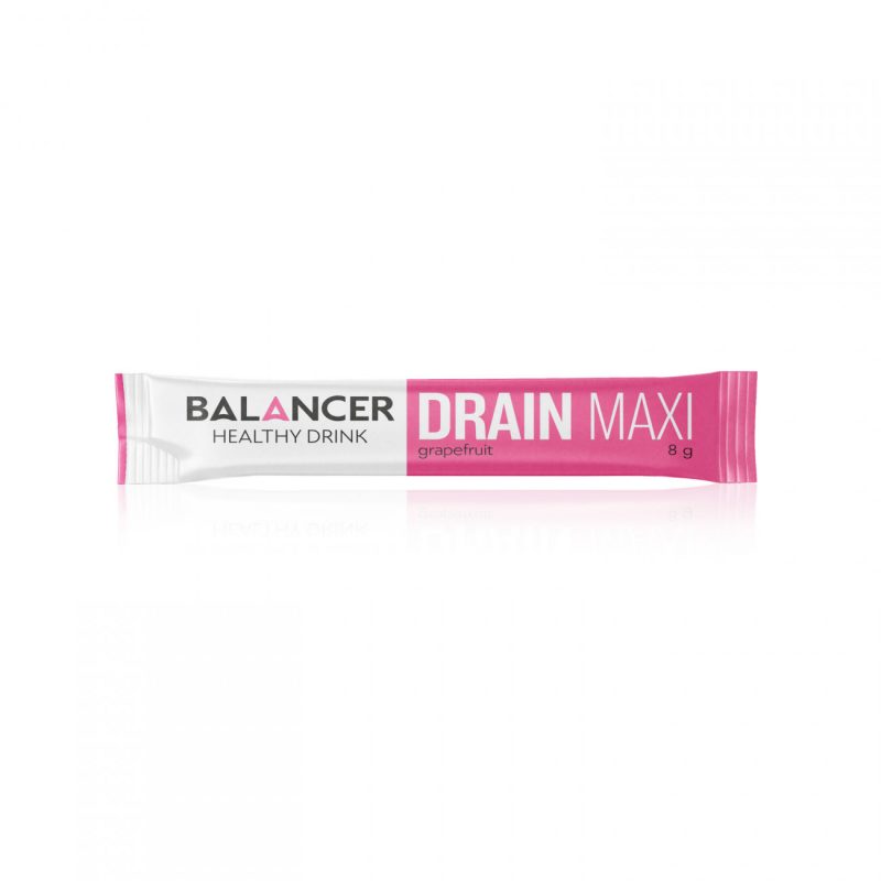 Дренирующий напиток BALANCER DRAIN MAXI со вкусом «Грейпфрут», 10 стиков
