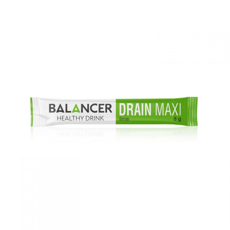 Дренирующий напиток BALANCER DRAIN MAXI со вкусом &laquo;Лайм&raquo;, 10 стиков